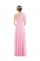 Fournisseurs de Barely Rose Trompette Mousseline Longue Robes demoiselle d'honneur