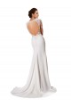 Fournisseurs de Blanc Fourreau Mousseline Dentelle Robes de mariée