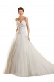 Fournisseurs de Blanc Princesse Tulle Dentelle Robes de mariée