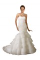 Fournisseurs de Blanc Sirène Tulle Robes de mariée