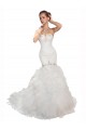 Fournisseurs de Blanc Sirène Tulle Robes de mariée