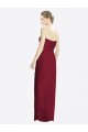 Fournisseurs de Bordeaux Fourreau Mousseline Longue Robes demoiselle d'honneur