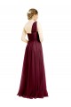 Fournisseurs de Bordeaux Trapèze Tulle Longue Robes demoiselle d'honneur