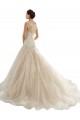 Fournisseurs de Ivoire & Champagne Sirène Tulle Dentelle Robes de mariée