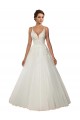 Fournisseurs de Ivoire Princesse Bretelles spaghetti Tulle Dentelle Boho Robes de mariée
