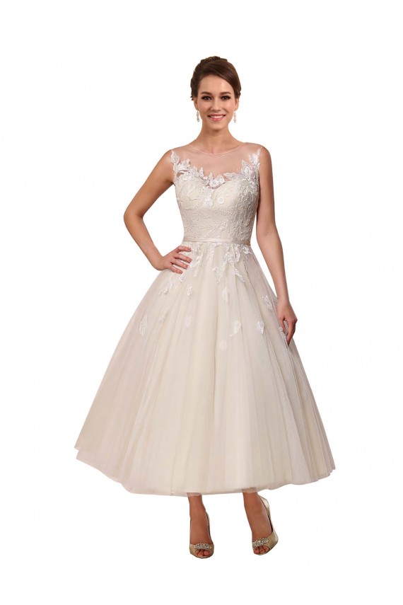 Fournisseurs de Ivoire Princesse Illusion Tulle Dentelle Robes de mariée