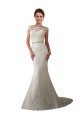 Fournisseurs de Ivoire Sirène Illusion Tulle Dentelle Robes de mariée
