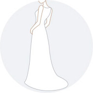 Fournisseurs de Balayage train Robes de mariée